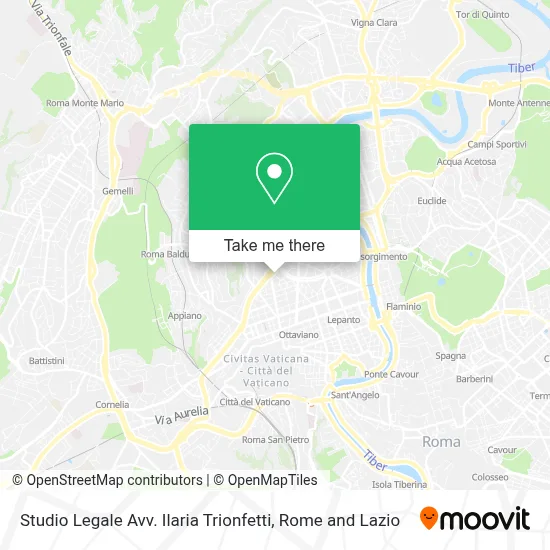 Studio Legale Avv. Ilaria Trionfetti map