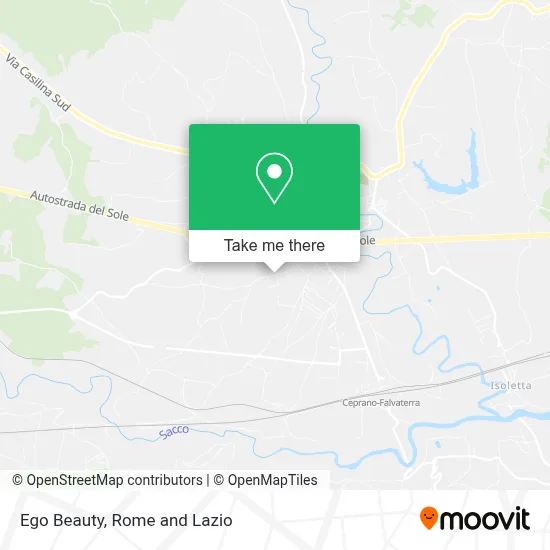 Ego Beauty map