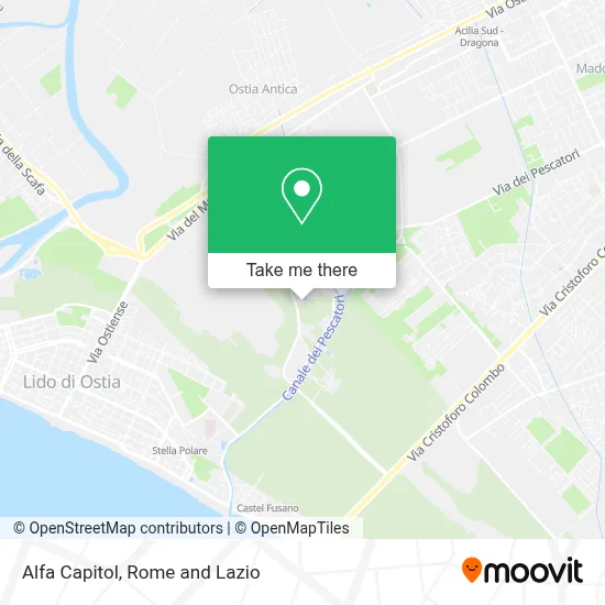 Alfa Capitol map