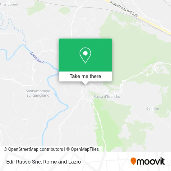 Edil Russo Snc map