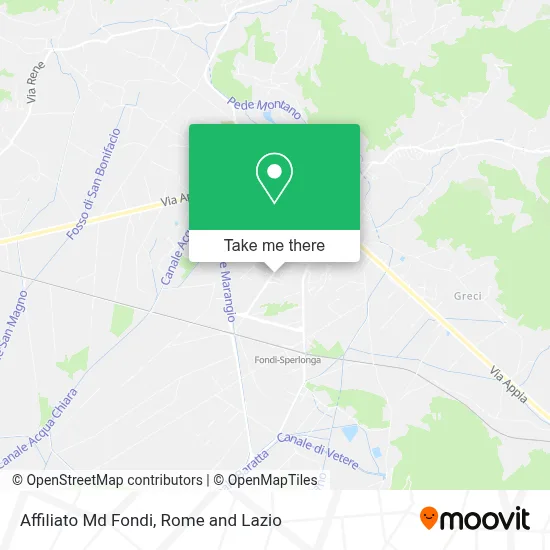 Affiliato Md Fondi map