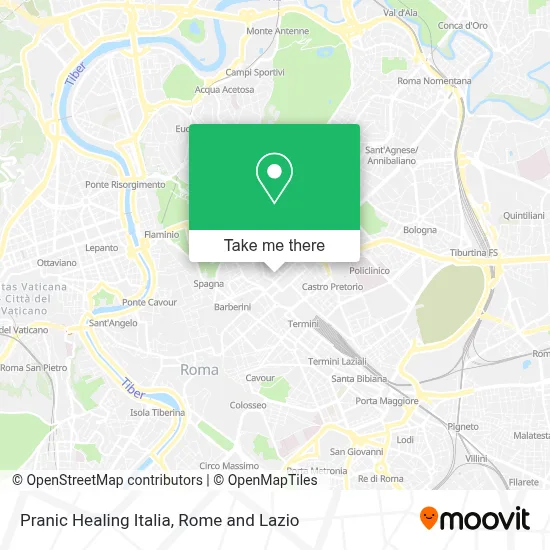 Pranic Healing Italia map