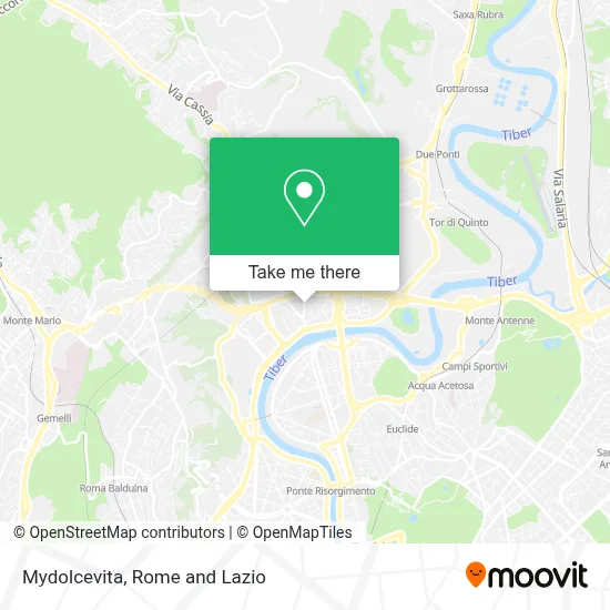 Mydolcevita map