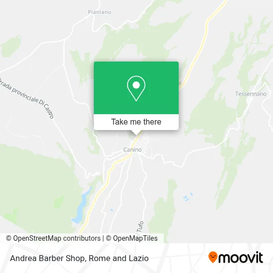 Andrea Barber Shop map