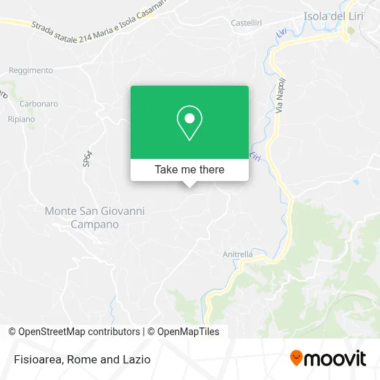 Fisioarea map