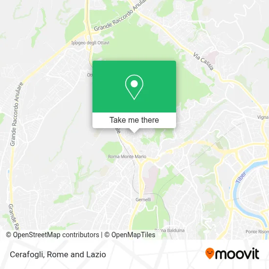 Cerafogli map