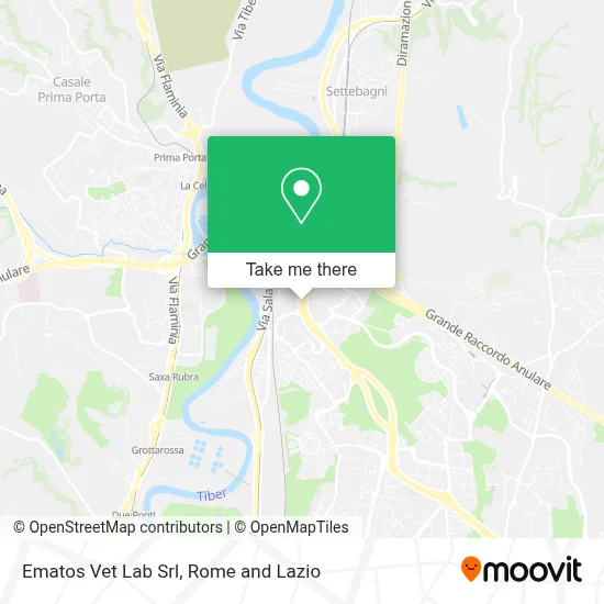 Ematos Vet Lab Srl map
