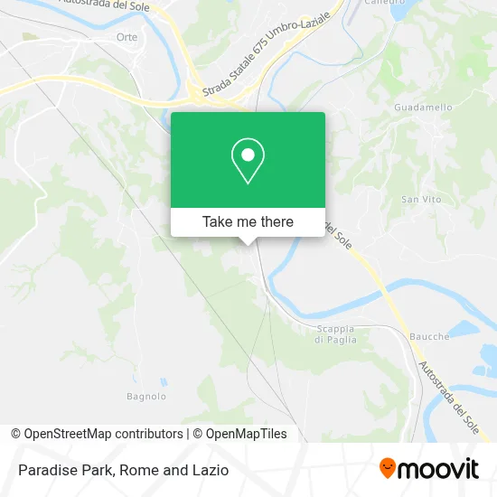 Paradise Park map