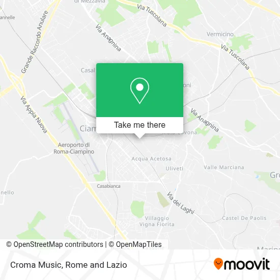 Croma Music map