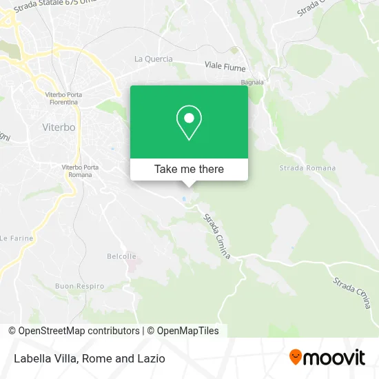 Labella Villa map