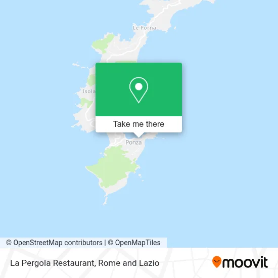 La Pergola Restaurant map