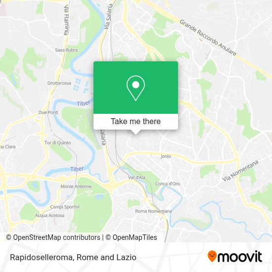Rapidoselleroma map