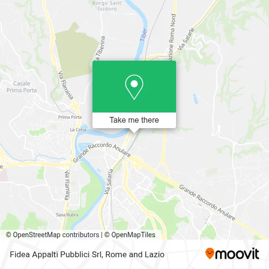 Fidea Appalti Pubblici Srl map