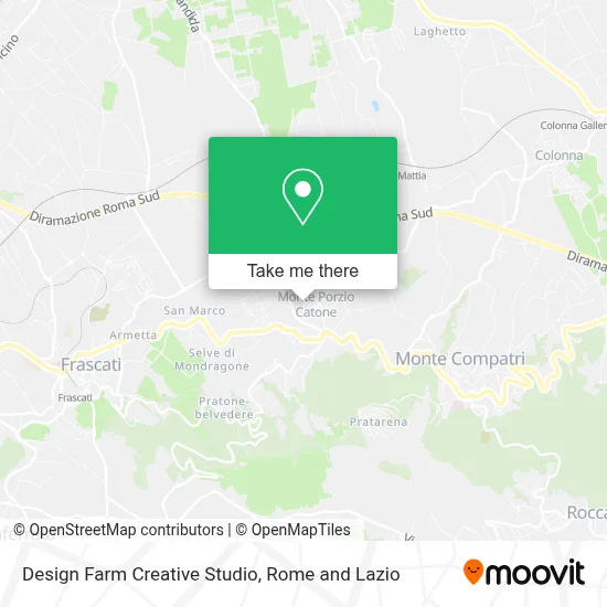 Design Farm Creative Studio map