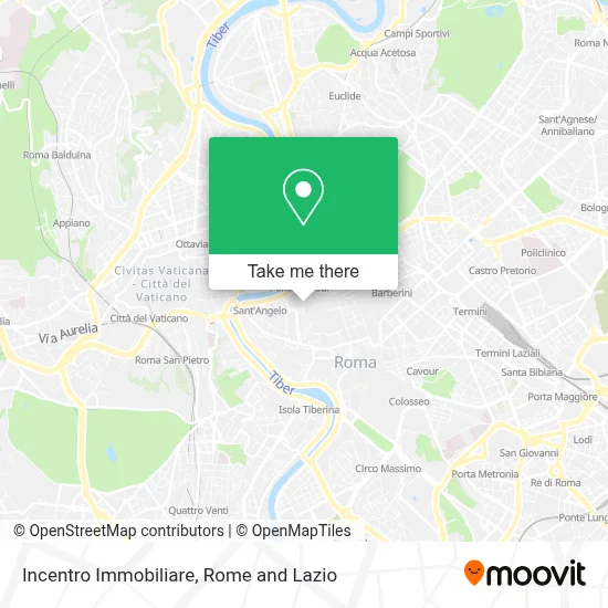 Incentro Immobiliare map