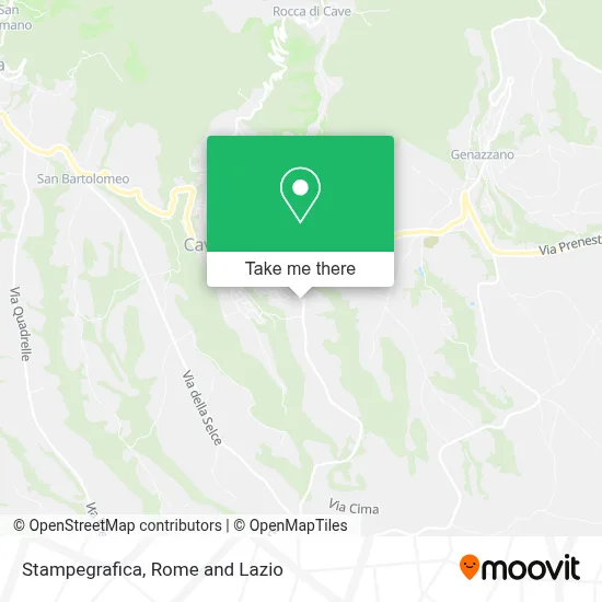 Stampegrafica map