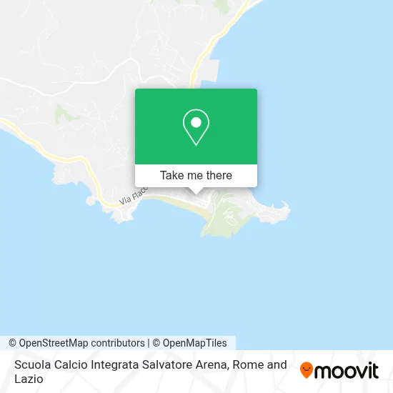 Scuola Calcio Integrata Salvatore Arena map