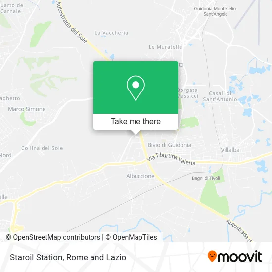 Staroil Station map