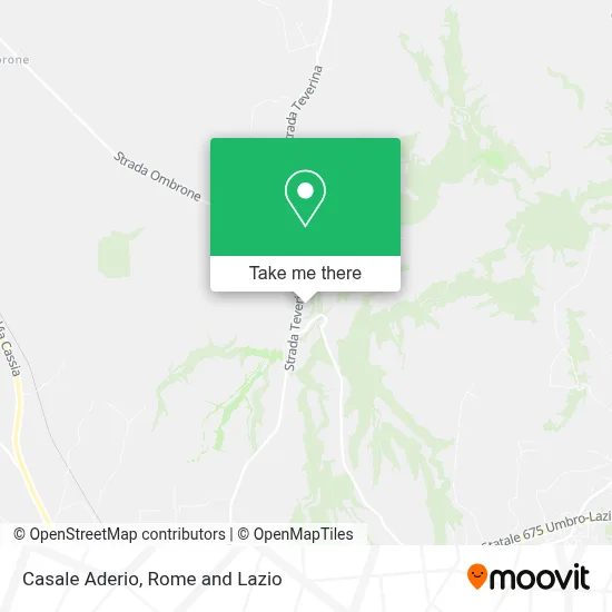 Casale Aderio map