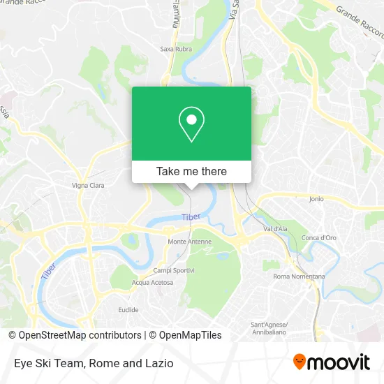 Eye Ski Team map