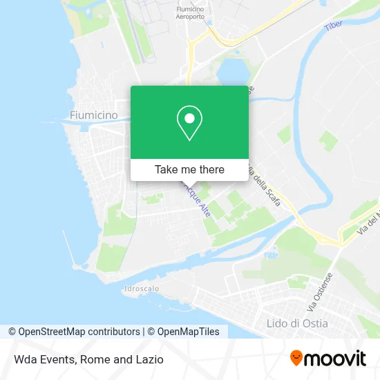 Wda Events map