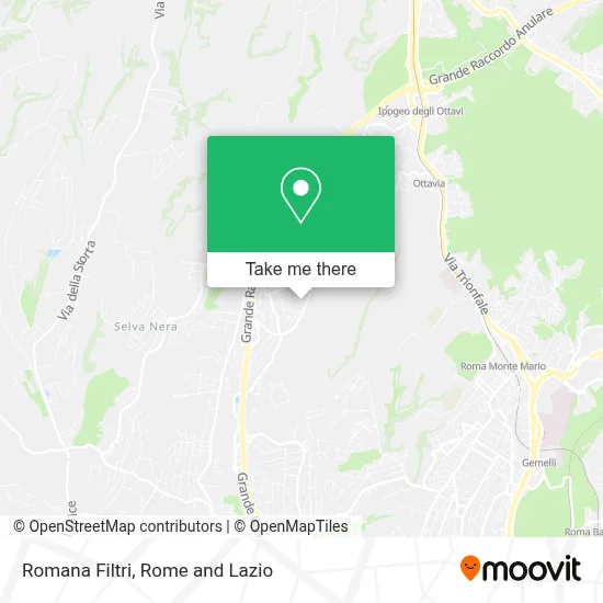Romana Filtri map
