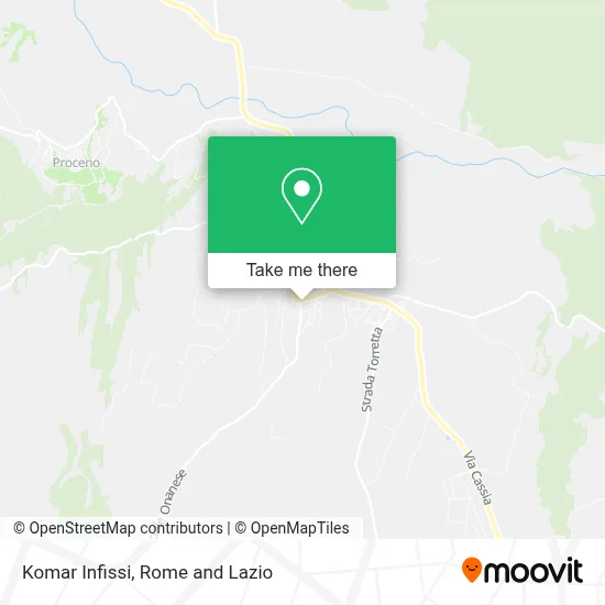 Komar Infissi map