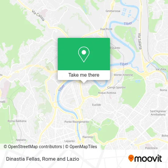 Dinastia Fellas map