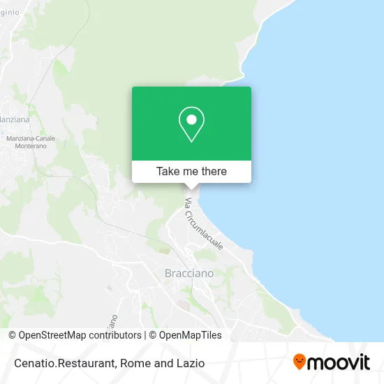 Cenatio.Restaurant map