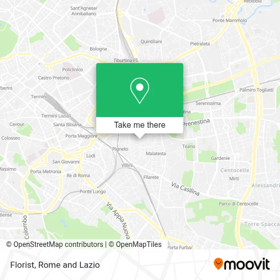 Florist map
