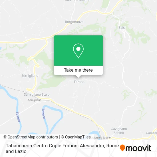 Tabaccheria Centro Copie Fraboni Alessandro map