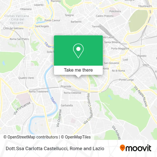 Dott.Ssa Carlotta Castellucci map