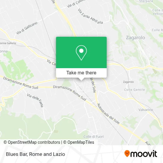Blues Bar map