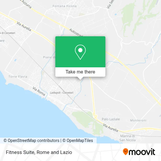 Fitness Suite map