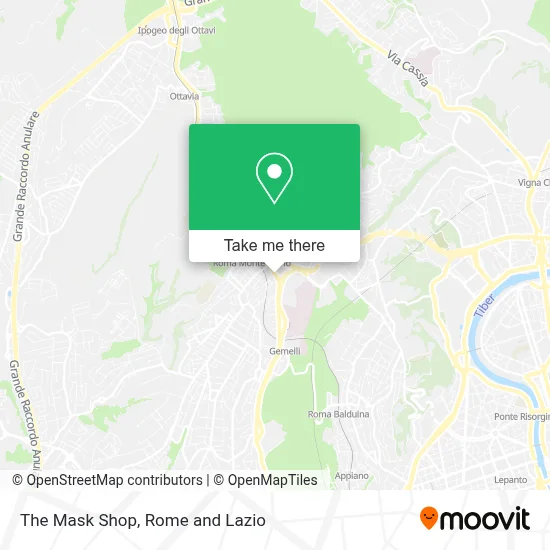 The Mask Shop map