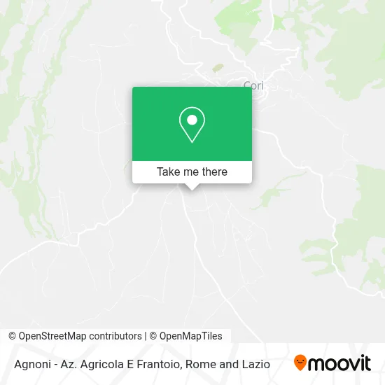 Agnoni - Az. Agricola E Frantoio map
