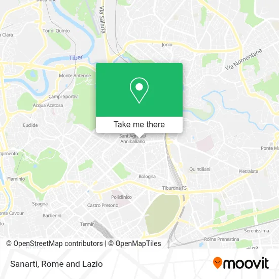 Sanarti map