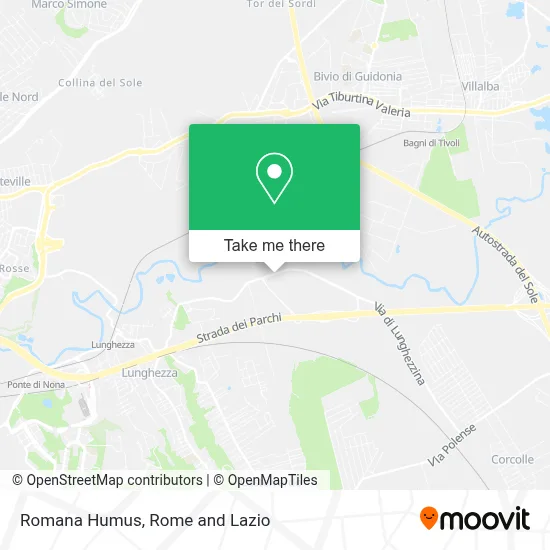 Romana Humus map