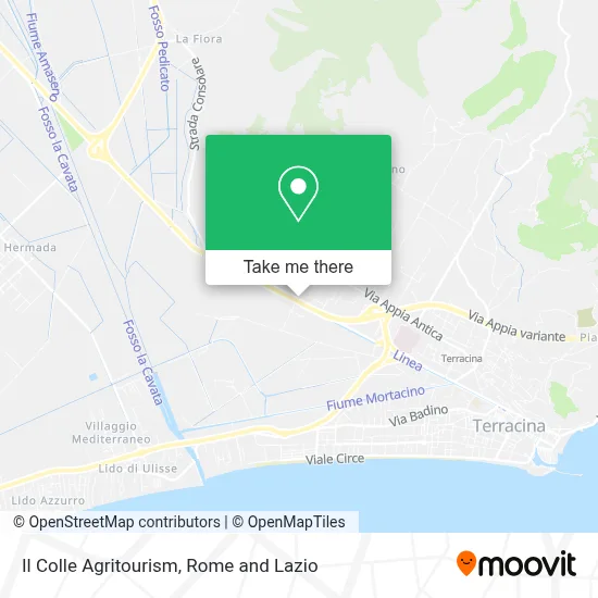Il Colle Agritourism map