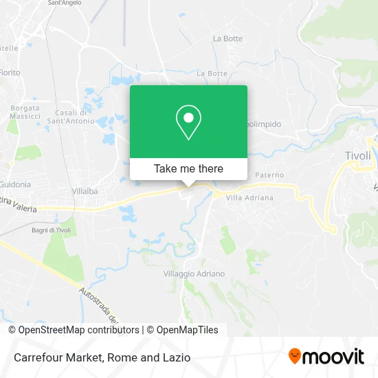 Carrefour Market map