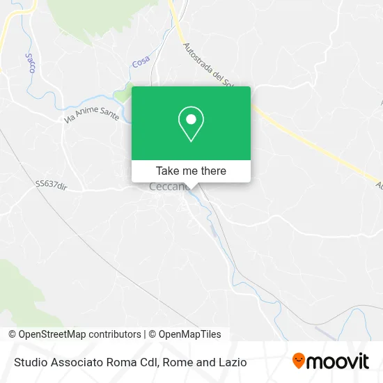 Studio Associato Roma Cdl map