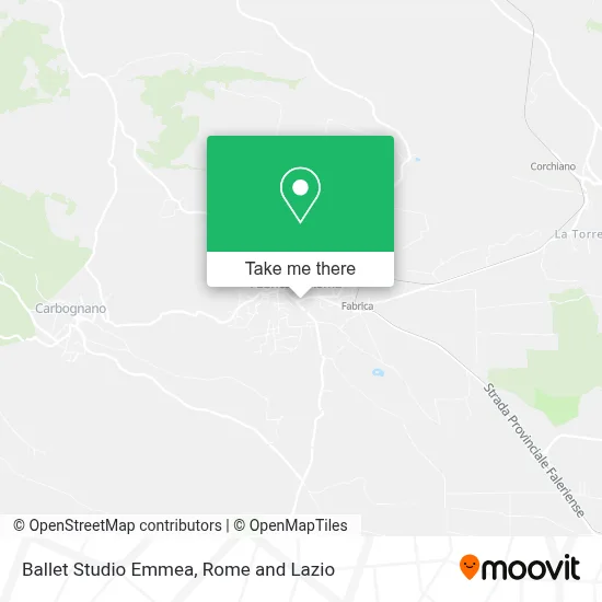 Ballet Studio Emmea map