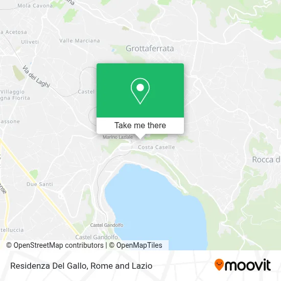 Residenza Del Gallo map