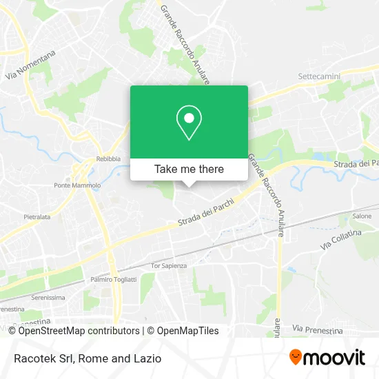 Racotek Srl map