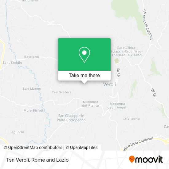 Tsn Veroli map