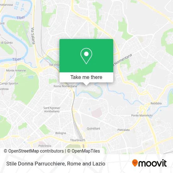 Stile Donna Parrucchiere map
