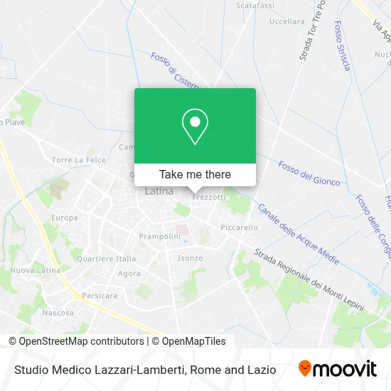 Studio Medico Lazzari-Lamberti map