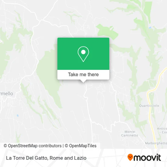 La Torre Del Gatto map