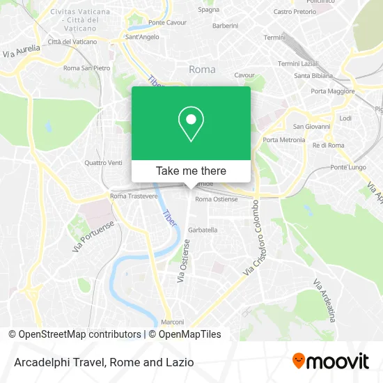 Arcadelphi Travel map