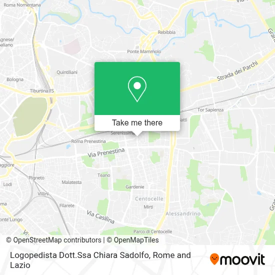 Logopedista Dott.Ssa Chiara Sadolfo map
